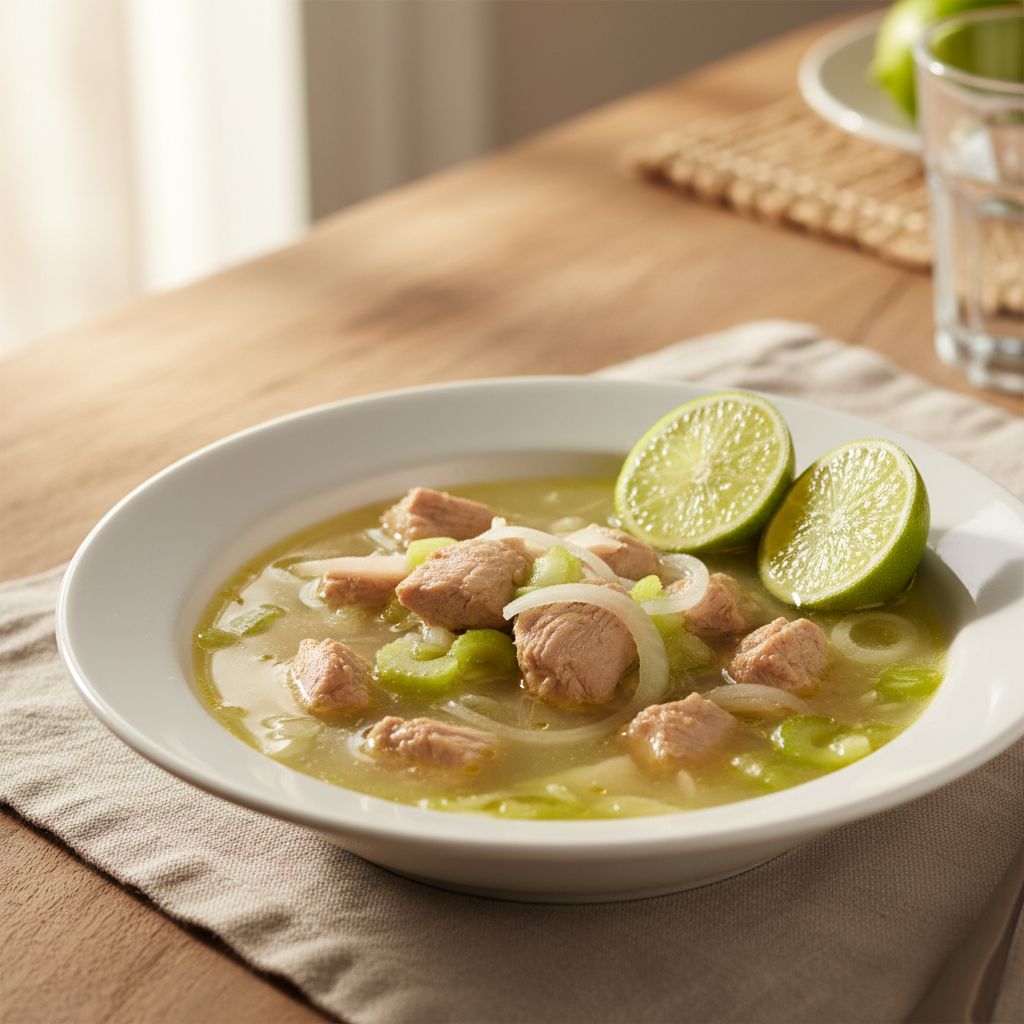 Turkey souse served in a bowl